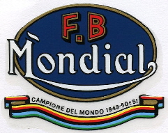 Logo moto F.B. Mondial