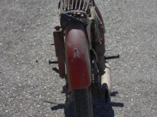MV AGUSTA 125 - Com&#039;era ridotta prima del restauro