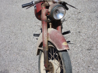 MV AGUSTA 125 - Com&#039;era ridotta prima del restauro