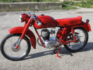 Il risultato finale la moto come appena uscita dalla fabbrica