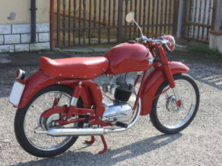 Il risultato finale la moto come appena uscita dalla fabbrica