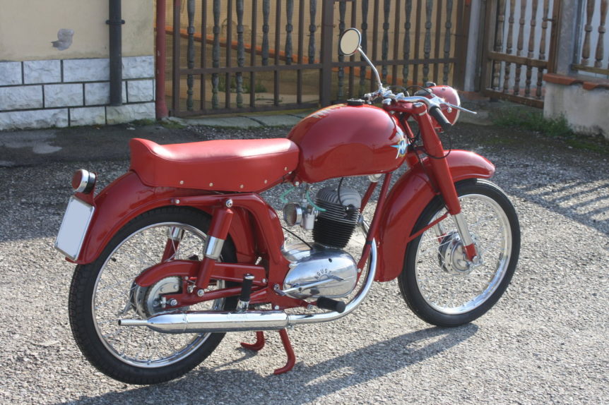 Il risultato finale la moto come appena uscita dalla fabbrica